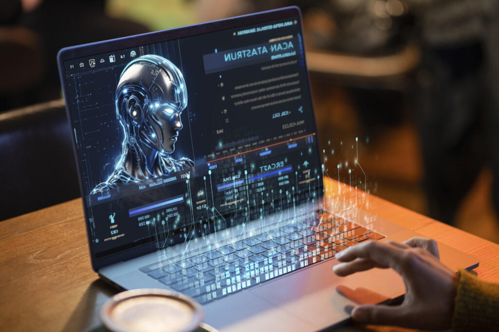 person utilizing ai tools daily tasks
