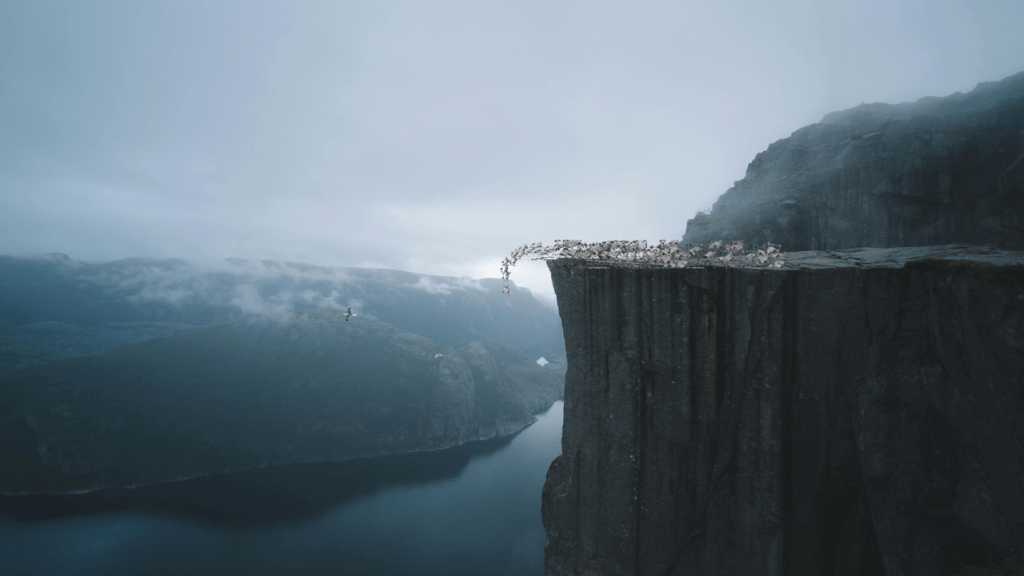The Abilene Paradox Lemmings