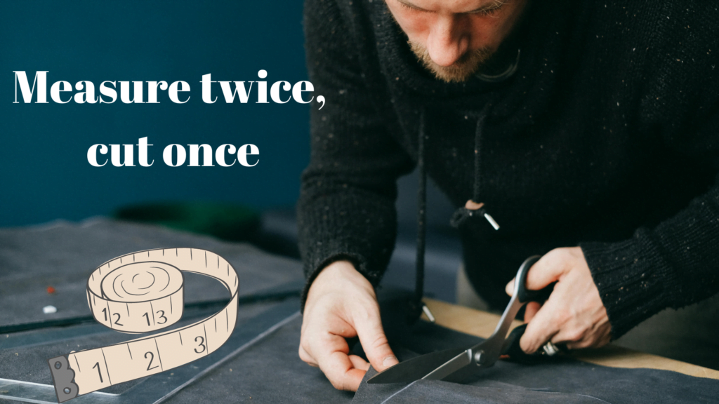 Tailoring Precision of Measure Twice, Cut Once