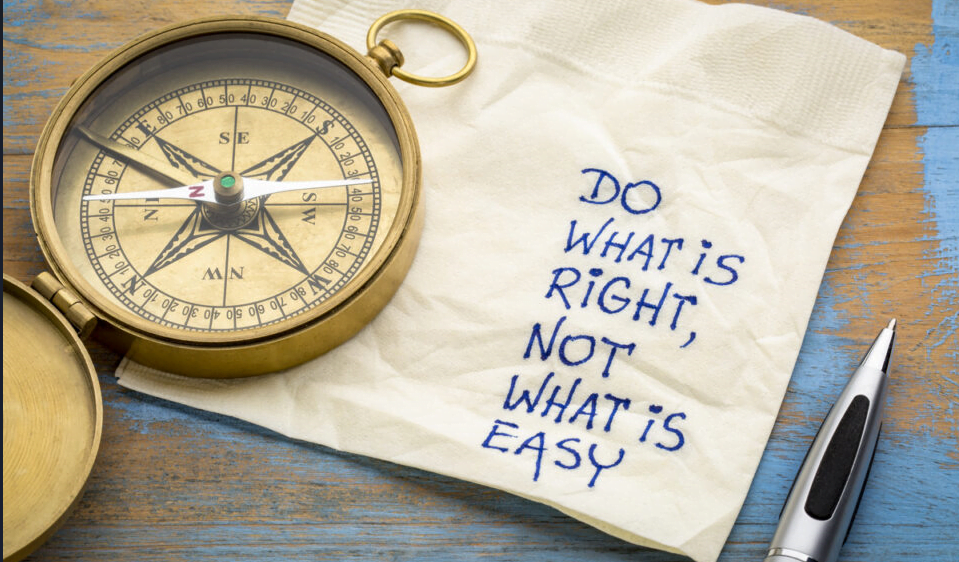 The Living with Integrity Compass