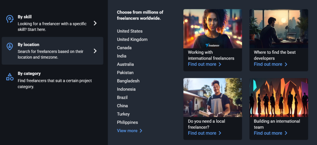 Freelancer - International