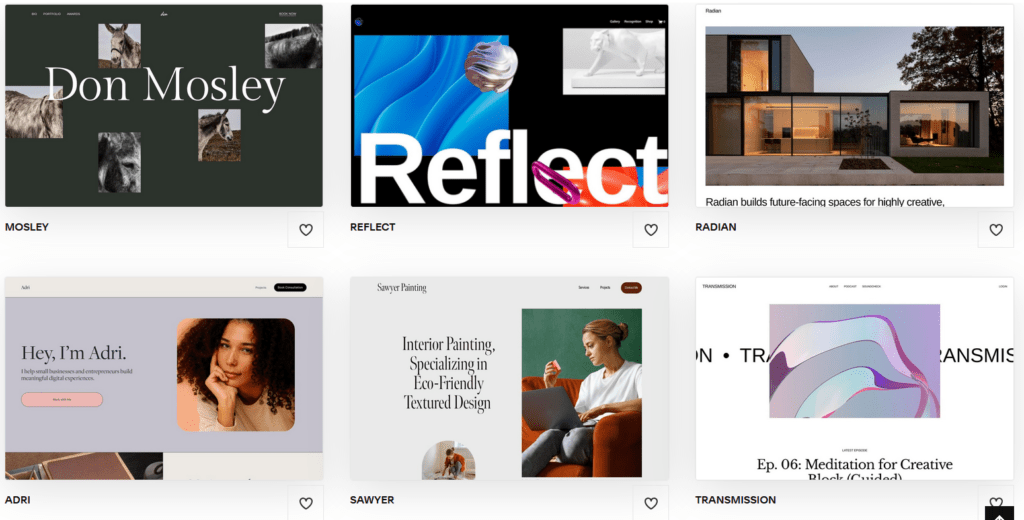 Squarespace Templates