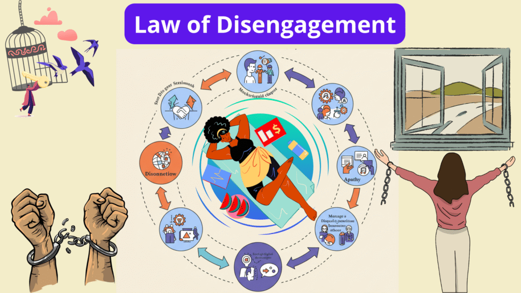 the law of disengagement - Infographic