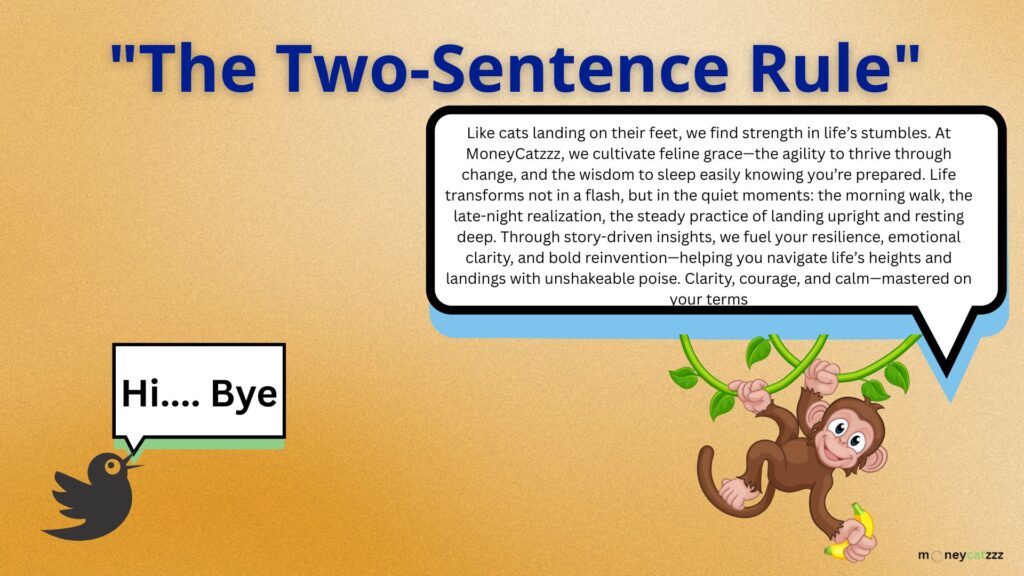 Safe Clarity - The Two-Sentence Rule