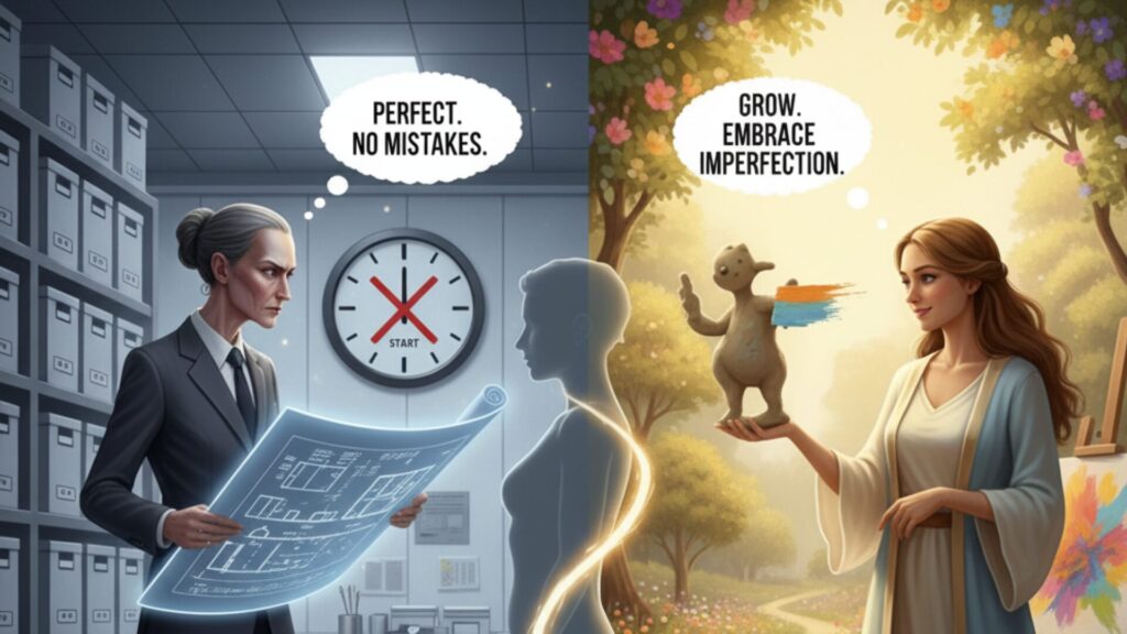 The Inner Critic vs. The Inner Ally - intentional imperfection