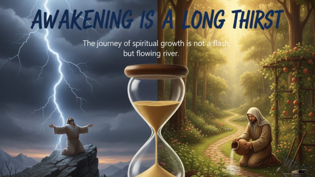 awakening is a long thirst