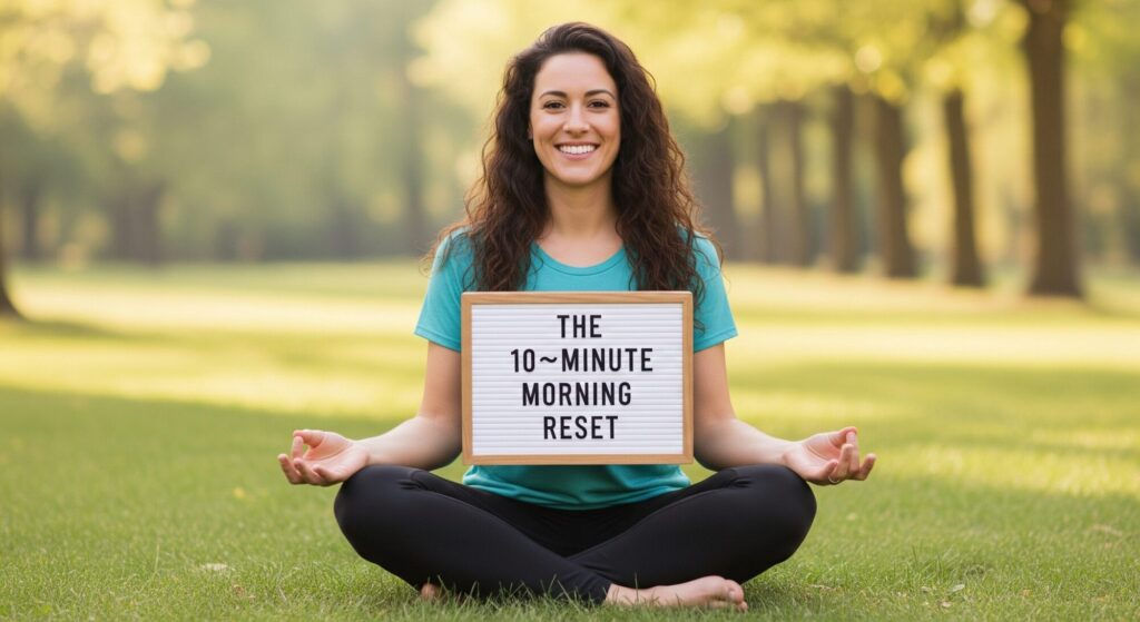 morning routine for inner peace - The 10‑Minute Morning Reset (Flow)