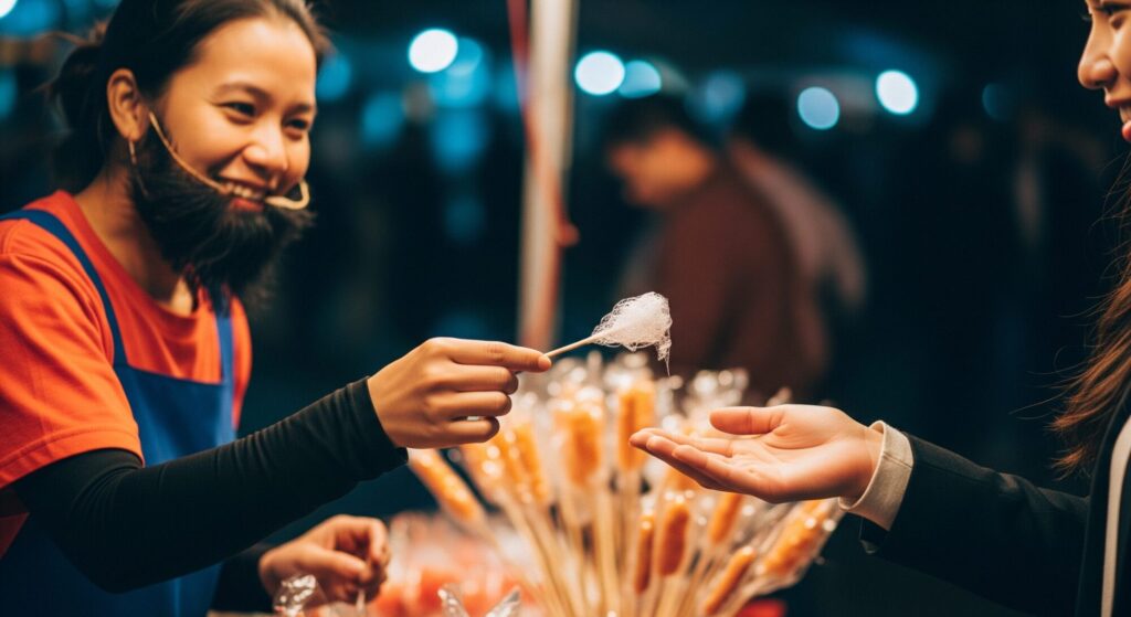 self-care - Learning to Receive at the Night Market