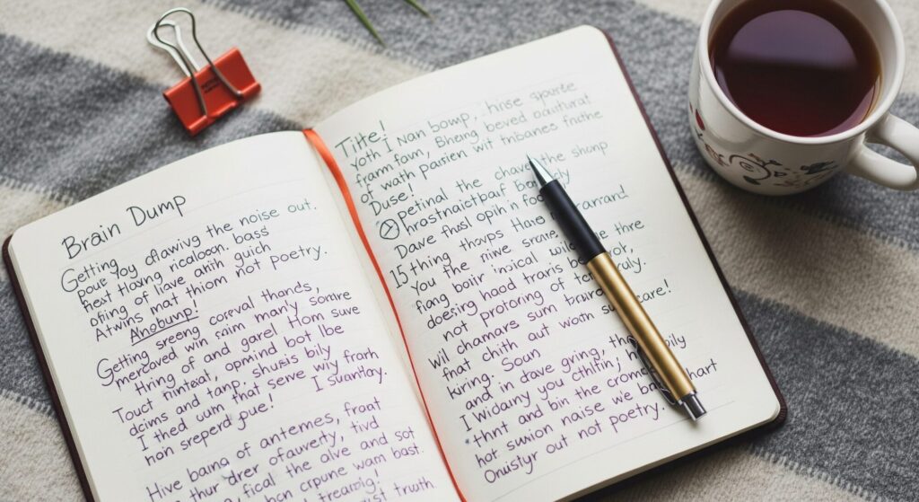 morning routine - Morning Pages