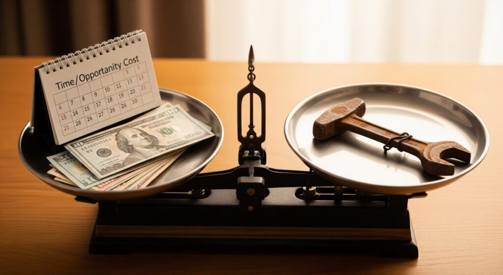 sunk cost fallacy - Maintenance Tax Formula