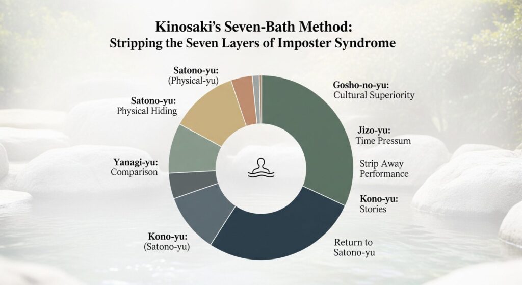 imposter syndrome - Kinosaki's Seven-Bath Method