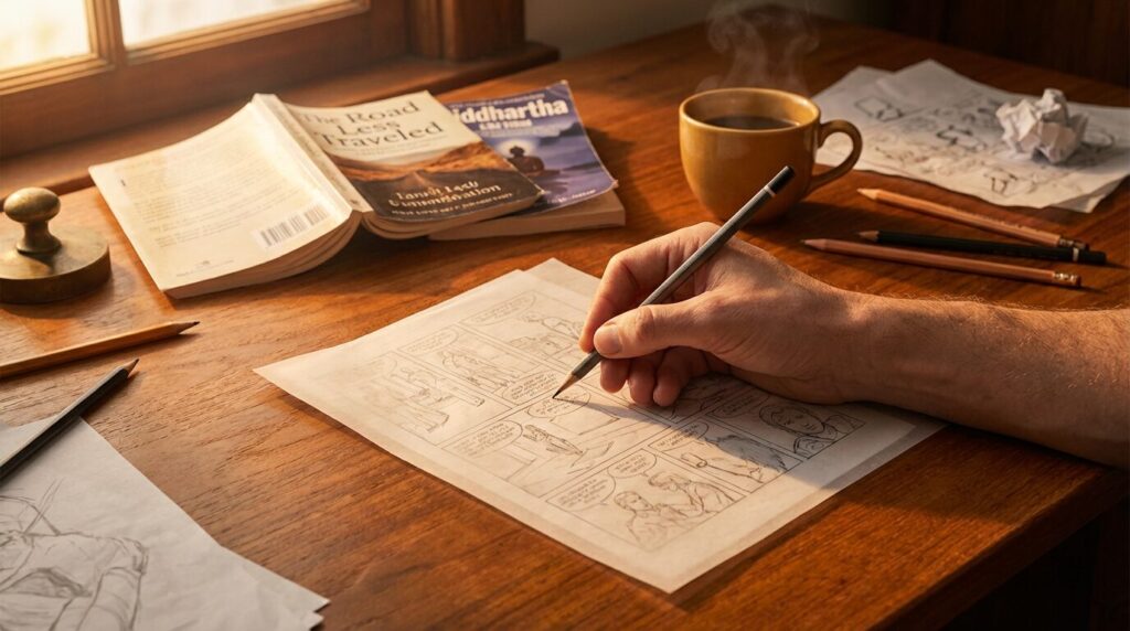 follower's fallacy - The Traced Drawing of My Career