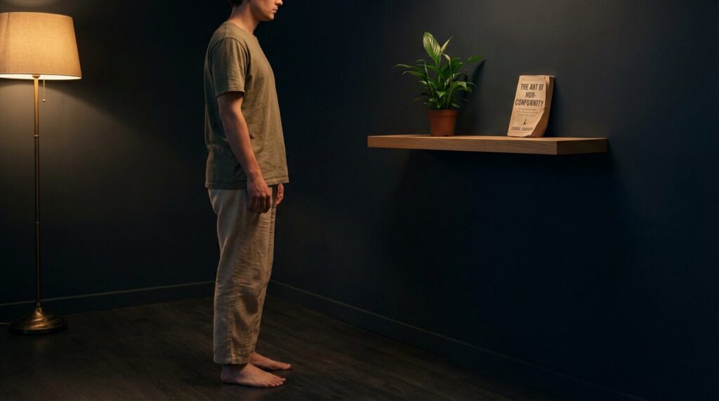 follower's fallacy - Empty Shelf