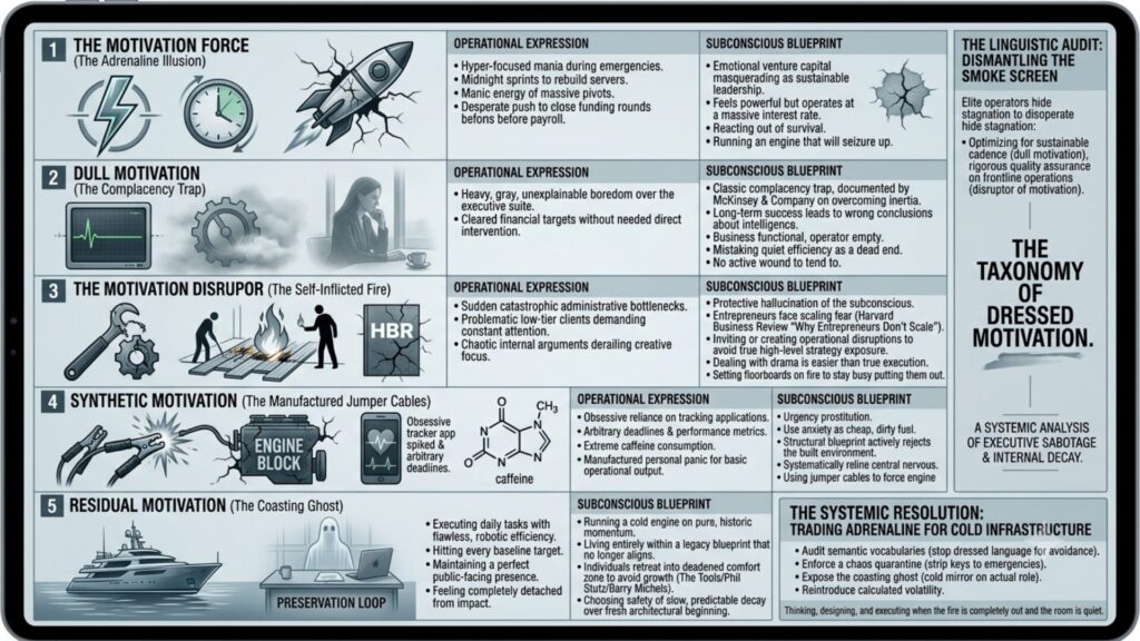 Taxonomy of Motivation