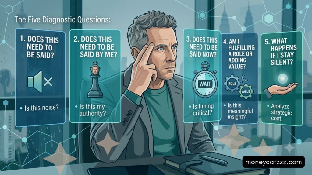 opinion: Five Diagnostic Questions