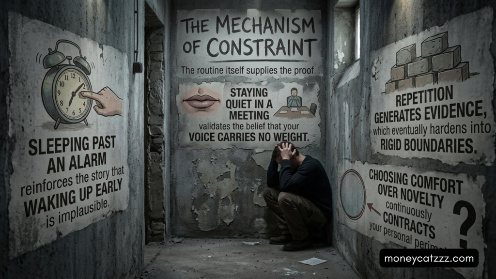 limiting beliefs: The Mechanism of Constraint